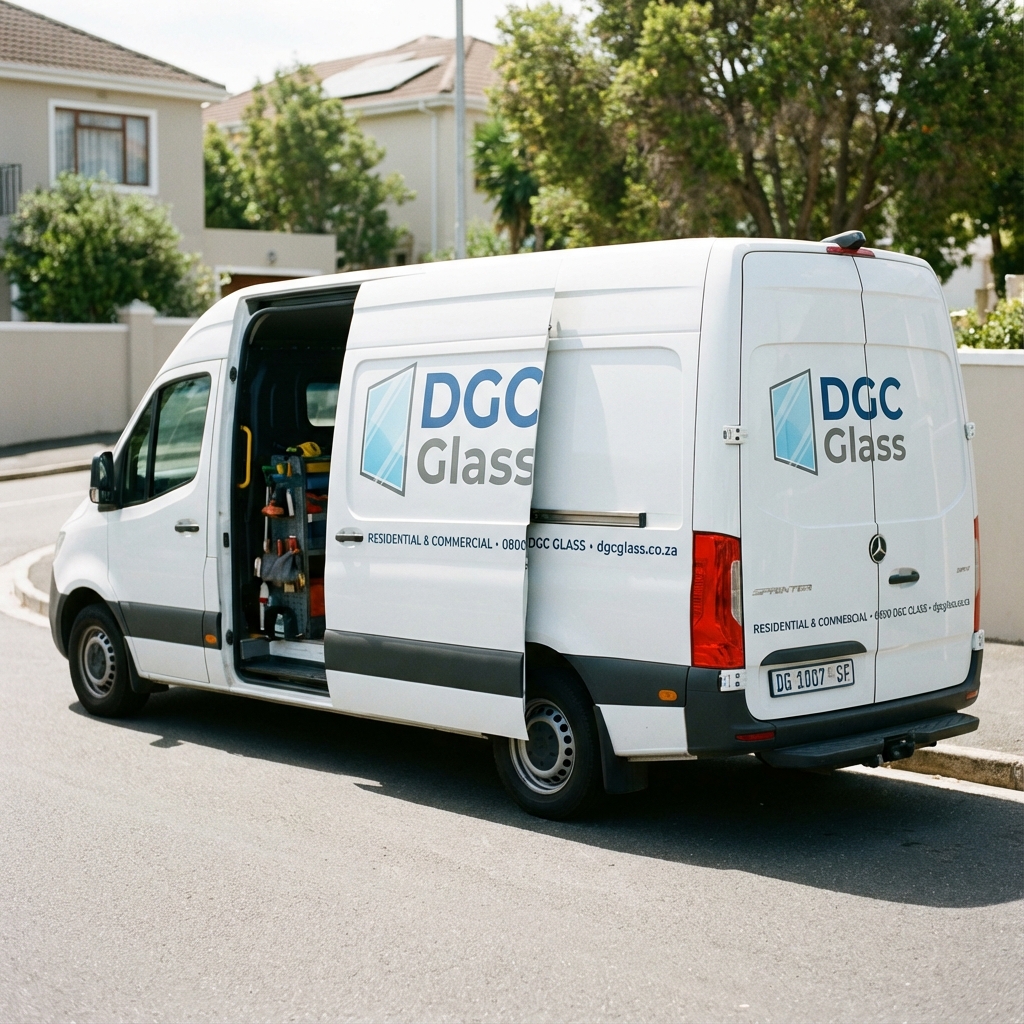 DGC Glass Service Van